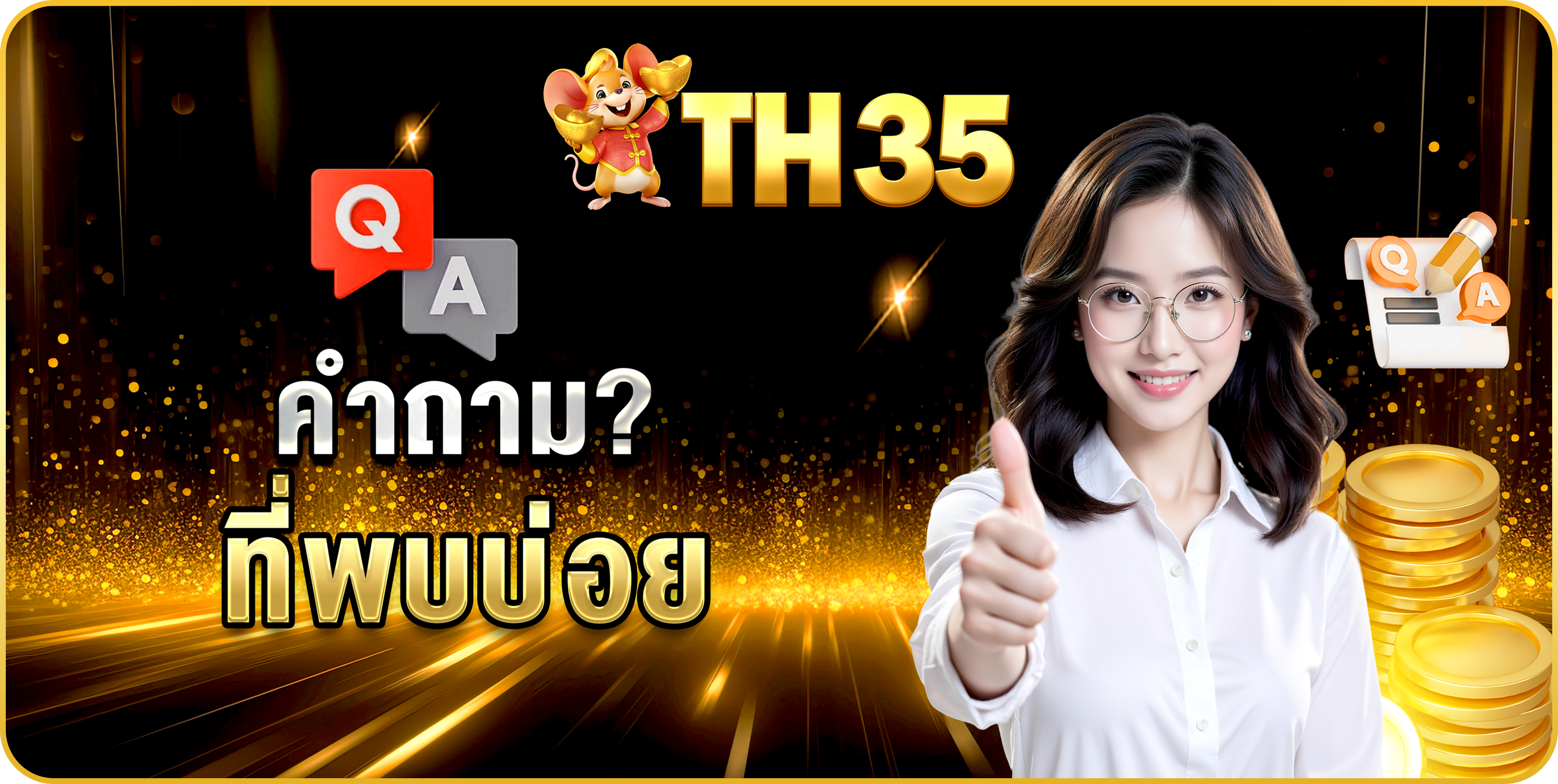 คำถาม? ที่พบบ่อย